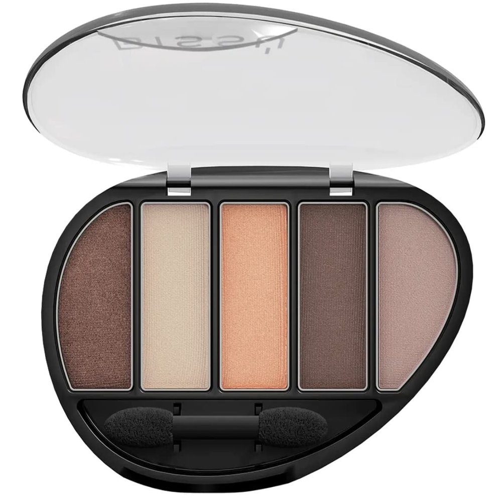 Biss Eyeshadow Pallet (Quinteto) 5 colors with Dual-ended Eyeshadow Applicator (15 Yo Puedo)