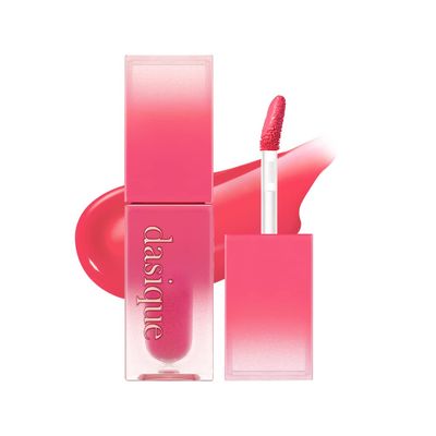 dasique Juicy Dewy Tint (07 Cherry Soda) 0.12 oz | Light Application with moisture | Long Lasting & wearing Glossy Lip Stain, Non-sticky | Vegan, Cruelty-free | Korean makeup | stocking stuffers