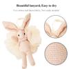Mini Travel Shower Loofah for Women & GirlsCute Pink and White Kids Luffa Body Bath Sponge 2 Pack view 4