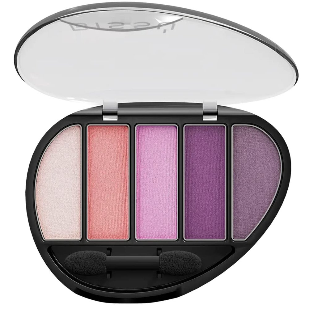 Biss Eyeshadow Pallet (Quinteto) 5 colors with Dual-ended Eyeshadow Applicator (17 Para Siempre)