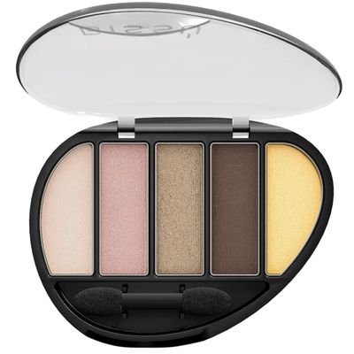 Biss Eyeshadow Pallet (Quinteto) 5 colors with Dual-ended Eyeshadow Applicator (14 Nunca Rendirse)