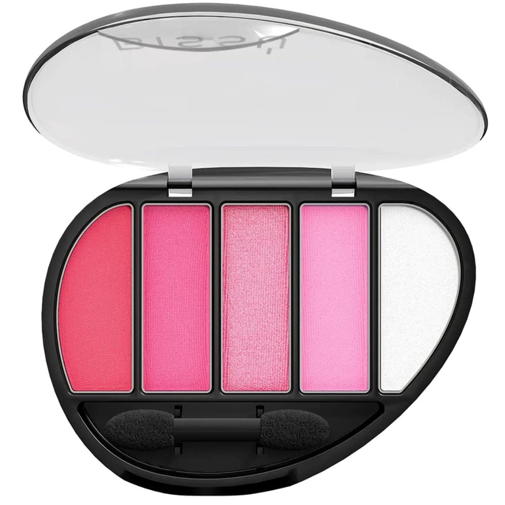 Biss Eyeshadow Pallet (Quinteto) 5 colors with Dual-ended Eyeshadow Applicator (05 Todo es Posible)