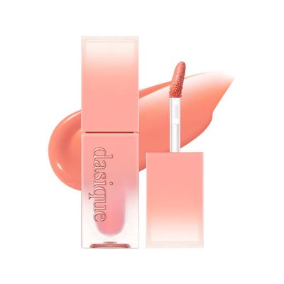 dasique Juicy Dewy Tint (01 Mood Mango) 0.12 oz | Light Application with moisture | Long Lasting & wearing Glossy Lip Stain, Non-sticky | Vegan, Cruelty-free | Korean makeup | stocking stuffers
