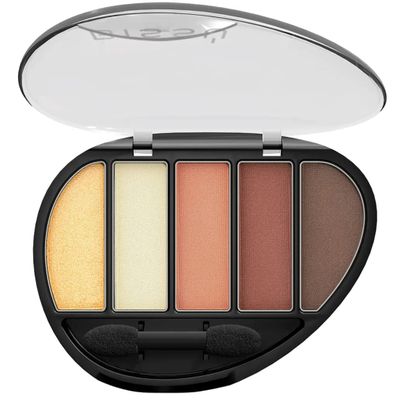 Biss Eyeshadow Pallet (Quinteto) 5 colors with Dual-ended Eyeshadow Applicator (06 Paso a Paso)