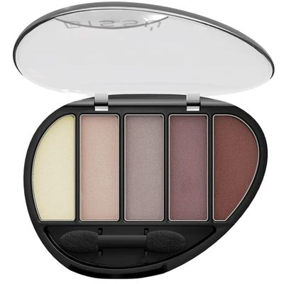 Biss Eyeshadow Pallet (Quinteto) 5 colors with Dual-ended Eyeshadow Applicator (11 Nuevos Logros)