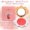 Blush Makeup with Two Colors Included - Matte Pressed Powder Natural Glow - Bighiza Girls Do It Better Healthy Powder Blush - Matte Pressed - Vegan and Cruelty Free (Rouge Ecstasy & Coral Fantasy) view 4