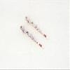 Faship A Pair Of Clear Premium Rhinestone Crystal Floral Hair Clips Pins 2 Pcs view 4