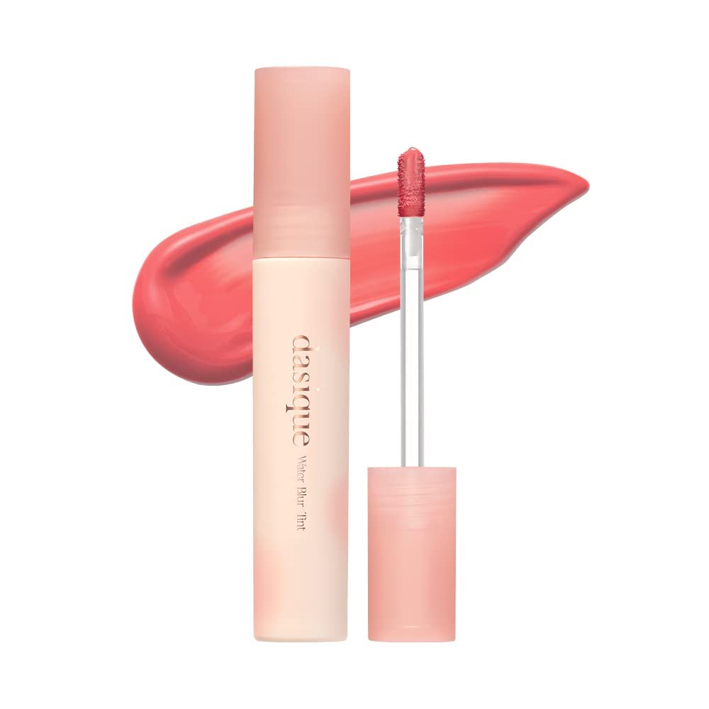 dasique Water Blur Tint #04 Rosy Coral I Vegan, Cruelty-free I Non-sticky, Non-greasy, Watery Formula Transforming Into a Silky Finish