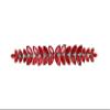 Faship Gorgeous Red CZ Crystal floral Hair Barrette view 1