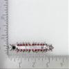 Faship Gorgeous Red CZ Crystal floral Hair Barrette view 4