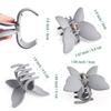 12 Pcs Butterfly Hair Clips for Women Girls 2.6 Inch Non-Slip Matte Jaw Clips 12 Colors Strong Hold Butterfly Hair Clamps for Thick Thin Curly Hair view 2