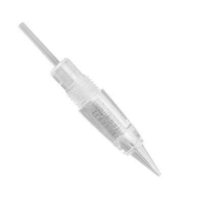 10PCS Round Disposable Screw Tattoo Needles for Makeup Rotary Eyebrow Tattoo Machine Pen Kit J94 (1R)