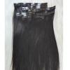 Seamless Clip in Hair Extensions Real Human Hair Invisible PU Skin Weft Clip Ins Hair Silky Straight Double Weft Brazilian Hair 100g view 4