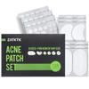 ZATKTK Pimple Patches (6 Sizes 138 Patches), Acne Patches for Large Zit Breakouts, Hydrocolloid Bandages for Face, Chin, Nose, Forehead, Body, Back, Neck & Chest, Oval Hydrocolloid Acne Patches view 1