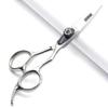 5/5.5/6 Professional Barber Set, with sharp blades that are easy to trim, suitable for hairdressers and hair salons (5-inch cutting scissors) view 1