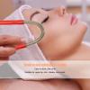 2pcs Hair Remove Spring Prevent Slip Stainless Steel Face Epilator Threading Tool Hair Removal Wand for Upper Lip Chin Cheek Neck view 2