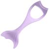 KALLORY Eye Makeup Mascara Applicator Tool, Mascara Shield Applicator Guard Mermaid Tail Eyelash Shield Applicator with Comb for Makeup Stamp Eyeliner view 4