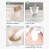 DIY Facial Mask Tool,Face Mask Mixing Bowl Set, Silicone Brush Soft Bristle Brush Mixing Bowl, Face Mask Applicator, Face Mask Kit, Facial Spatula, Facial Brush, Pack of 5, mask brush face mixing view 3