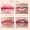 4Pcs Fruit Lip Balm Set - Natural Organic Lipsticks, Long Lasting Nutritious Moisturizer, Citrus, Peach, Strawberry, Cantaloupe Flavors view 4