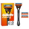Gillette Fusion5 Men's Shaver, 1 Gillette Razor, 3 Blade Refills, with Lubrastrip for a Close Shave view 1
