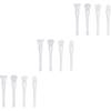 minkissy 12pcs Facial Mask Brush Double-ended Silicone Applicator Safe for Skin Types Easy to Clean for Home Travel Beauty Routine view 1