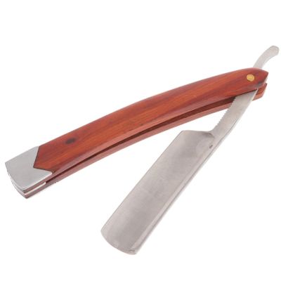 Beaupretty Straight Barber Razor Manual Shaving Tool for Men Foldable Lightweight Handle for Beard Sideburns and Facial Hair Grooming