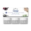12 Empty Clear Round Jars Small Cosmetic Sample Size Travel Cream Container Lids view 3
