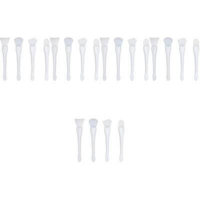 Beaupretty 20pcs Mask Applicator Brush Facial Mask Brush Silicone Head Light Weight and Compact for Face Skincare