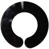 Beaupretty Barber Neck Strip Salon Hair Cutting Collars Silicone Rubber Neck Guard Wrap Neck Shield Shawl view 1