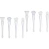 Beaupretty 8pcs Dual Sided Face Mask Brush for Facials Silicone Beauty Tool for Skin Care view 1