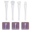 Beaupretty 8pcs Dual Sided Face Mask Brush for Facials Silicone Beauty Tool for Skin Care view 3