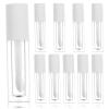Beaupretty 10pcs Clear Lip Gloss Bottles Mini Lip Oil Tubes for Makeup Supplies Liquid Blush and More for and Personal Use view 1