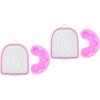 Beaupretty 4pcs Soak off Nail Art Bowl Hand Soak Bowl Lid for Dampen Dish for Nails view 1