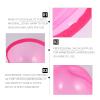 Healifty Salon Hair Neck Pad Drain Plastic Perming PVC Washing Perm Barbershop Wash Tools Sink Hairdresser Water Cover Tub with Pink Dye Hair Bowl Trays DIY Holder Cutting Removable Color view 2