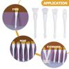 minkissy 16pcs Facial Mask Applicator Tools Soft Dual- Brush for Mud Masks Eye Areas and Facial Application for Skincare Routine and Beauty Treatments view 3