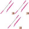 Beaupretty 6pcs Spring Facial Hair Remover Eyebrow Razor Hair Removal Tool for Face Cheeks Upper Lip Chin Inflammation Technique Quick and Easy Use view 1