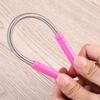 Beaupretty 6pcs Spring Facial Hair Remover Eyebrow Razor Hair Removal Tool for Face Cheeks Upper Lip Chin Inflammation Technique Quick and Easy Use view 2