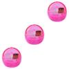 minkissy 3pcs Nail Art Tools Portable Grinding Machine Brush Cleaner Box Soft Hard Brush Easy to Carry Equipment view 1