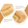 COHEALI Wooden Nail Brush Set 3pcs Portable Nail Scrubbers Fingernail Brush for Daily Use Manicure Supply view 3