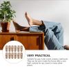Healifty 6 Pairs Non Slip House Slippers Bulk Disposable Hotel for Guests Spa Toe Sandals Unisex Portable Home Use view 4