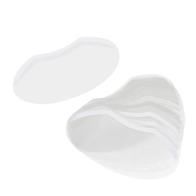 Healifty 100pcs Transparent Hair Cutting Baffle Eye Protector for Salon Use Prevent Hair from Sticking to Face for Comfortable Haircuts and Barber Shops