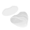 Healifty 100pcs Transparent Hair Cutting Baffle Eye Protector for Salon Use Prevent Hair from Sticking to Face for Comfortable Haircuts and Barber Shops view 1