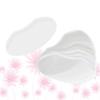 Healifty 100pcs Transparent Hair Cutting Baffle Eye Protector for Salon Use Prevent Hair from Sticking to Face for Comfortable Haircuts and Barber Shops view 3