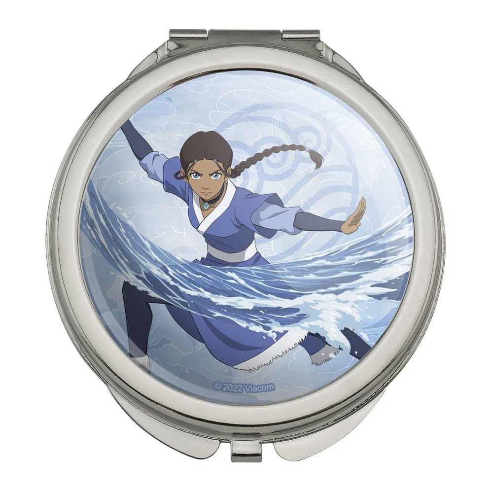 Avatar the Last Airbender Katara Compact Travel Purse Handbag Makeup Mirror