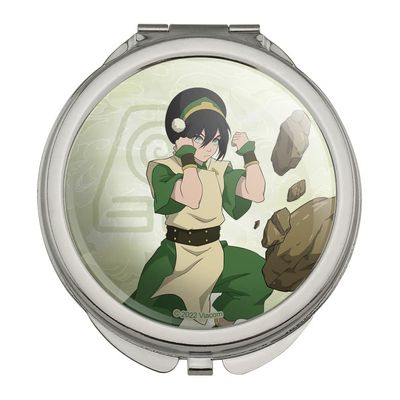 Avatar the Last Airbender Toph Compact Travel Purse Handbag Makeup Mirror