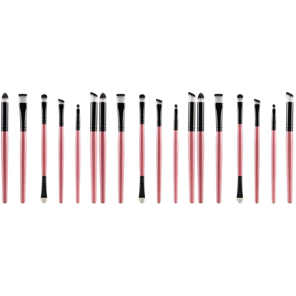 minkissy 18pcs Makeup Brush for Women Professional Makeup Brush Set Holder for Eyeshadow