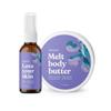 ASUTRA Lavender Gift Set  7 oz Magnesium Body Butter with Lavender, 2 oz Body Oil, Soothing and Hydrating Skincare with Aromatherapy view 1