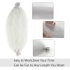 16 Inch Springy Afro Twist Hair 8 Packs Marley Twist Braiding Hair Silvery Pre-Separated Spring Twist Hair for Soft Butterfly Locs Crochet Hair Kinky Afro Twist Hair for Women view 3