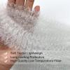 16 Inch Springy Afro Twist Hair 8 Packs Marley Twist Braiding Hair Silvery Pre-Separated Spring Twist Hair for Soft Butterfly Locs Crochet Hair Kinky Afro Twist Hair for Women view 4