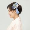 LALAFINA 2pcs Flower Tassel Hair Combs for Brides Japanese Style Wedding Hairpins Lightweight Floral Accessories for Special Occasions Comfortable and Easy to Wear view 4